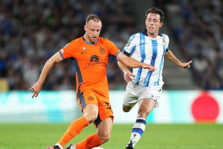 Video bóng đá Real Sociedad - Inter Milan: Sai lầm đáng trách, cứu tinh Martinez (Cúp C1)