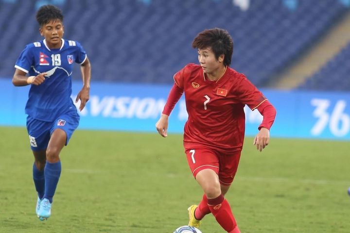 Kết quả bóng đá ASIAD 19 hôm nay 22/9: Tuyển nữ Việt Nam đánh bại Nepal