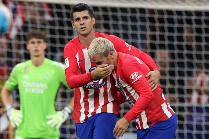 Morata ghi cú đúp, Atletico chặn đà thắng của Real Madrid