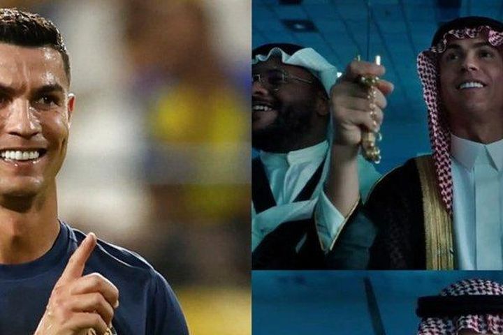 Cristiano Ronaldo là một con người khác ở Saudi Arabia
