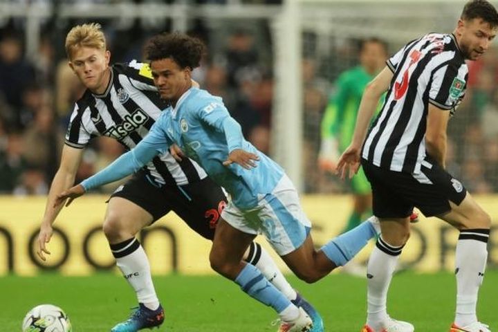 Newcastle khiến Man City bị loại sớm khỏi cúp Liên đoàn Anh