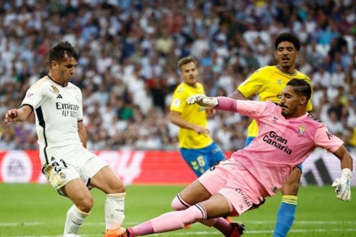 Video bóng đá Real Madrid - Las Palmas: 'Đóng thế' hoàn hảo, vượt qua Barcelona (La Liga)