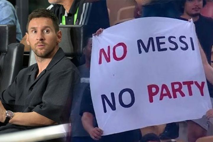 Messi không đá ngày Inter Miami hụt cúp: Fan nổi giận vì 'bị lừa', đòi lấy lại tiền vé
